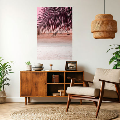 TROPICAL WHISPERS Peel and Stick Vertical Poster