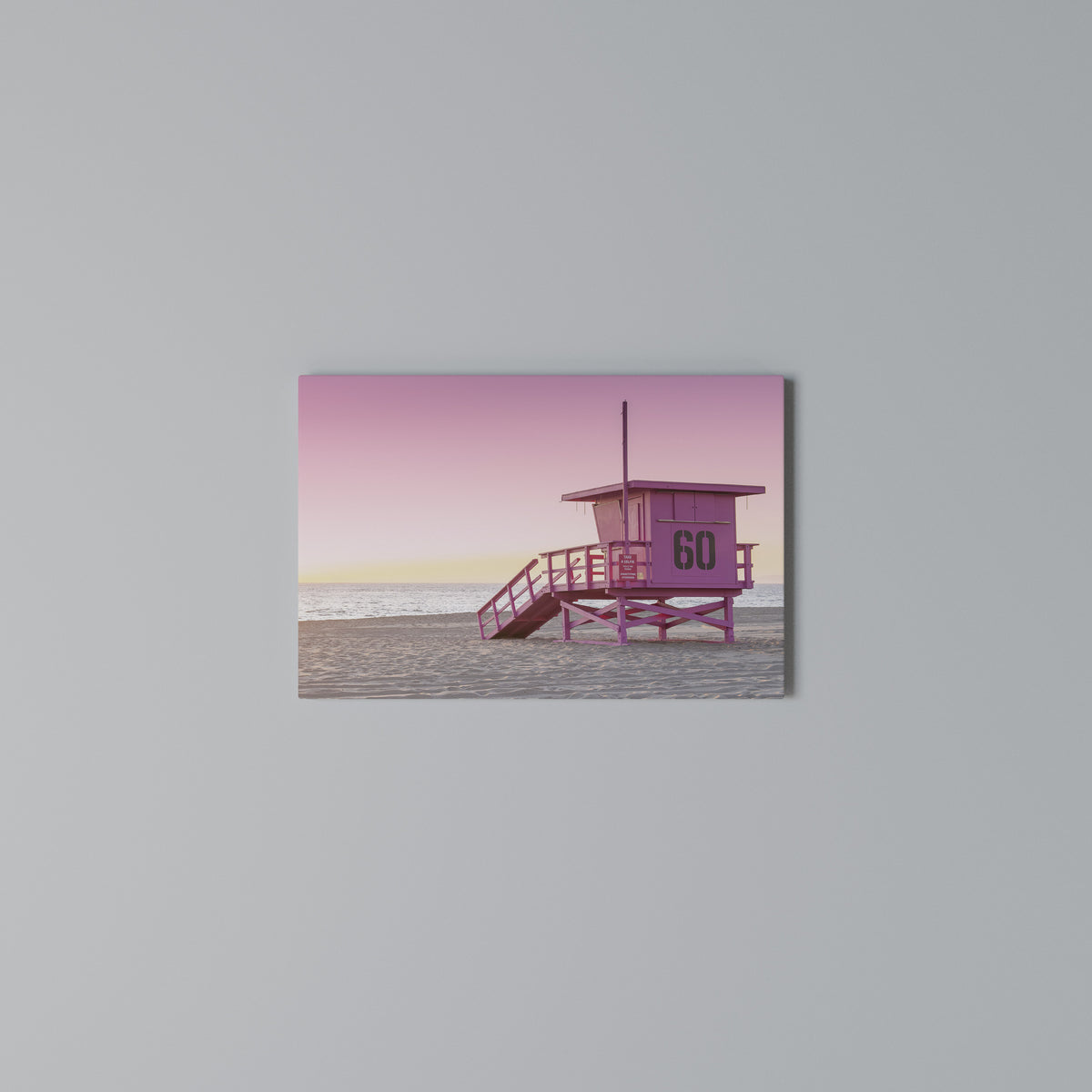 PINK PARADISE WATCH Horizontal Canvas Print