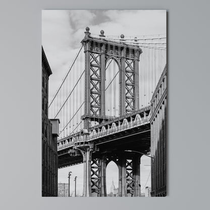 BRIDGE OF TIME Vertical Canvas Print