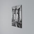 STRINGS OF HISTORY Vertical Canvas Print