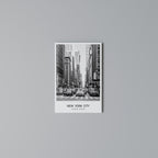 TIMELESS NEW YORK VIBES Vertical Canvas Print