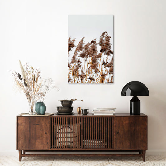 DANCE OF REEDS Vertical Canvas Print