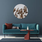 DANCE OF REEDS Round Wall Art