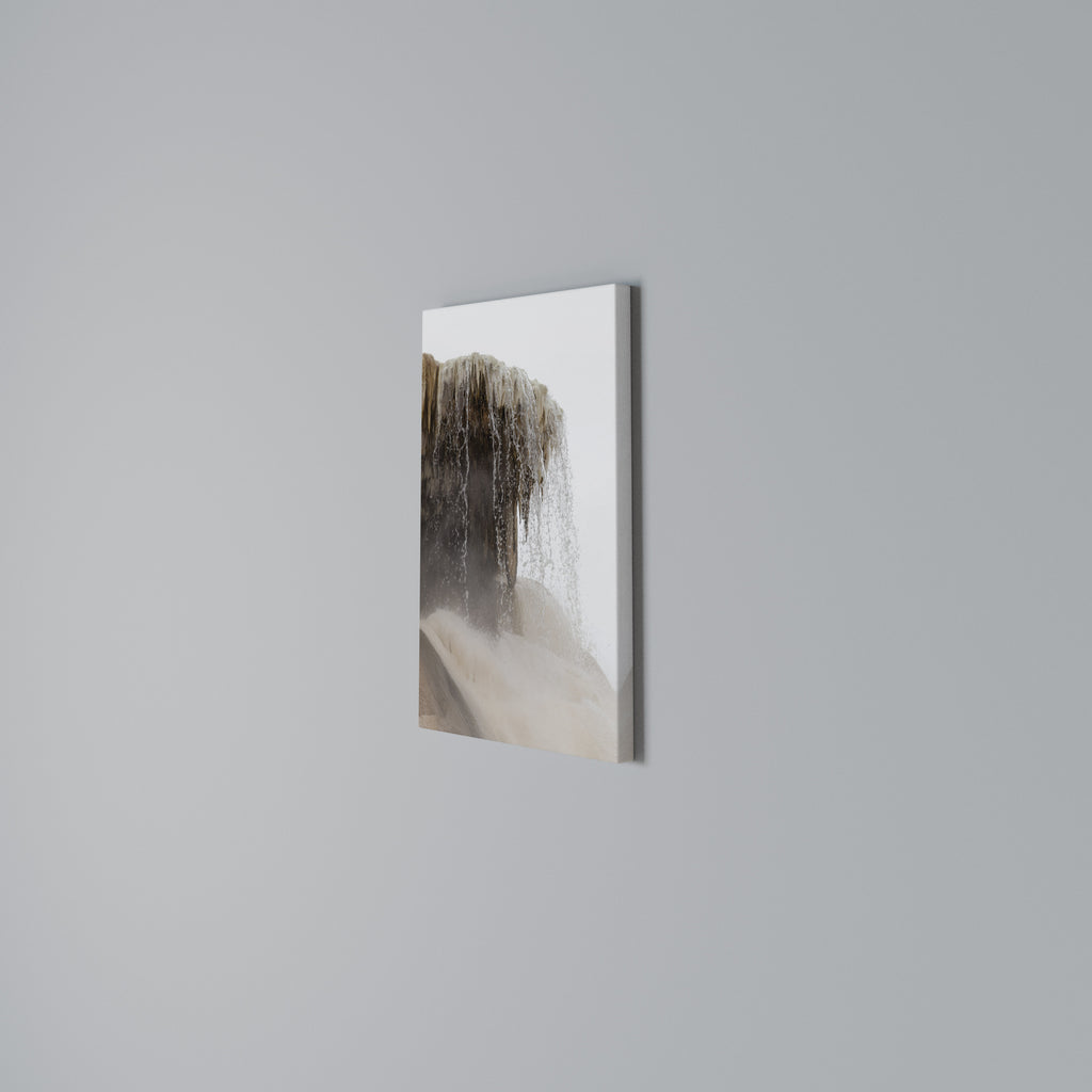 MAMMOTH HOT SPRINGS Vertical Canvas Print