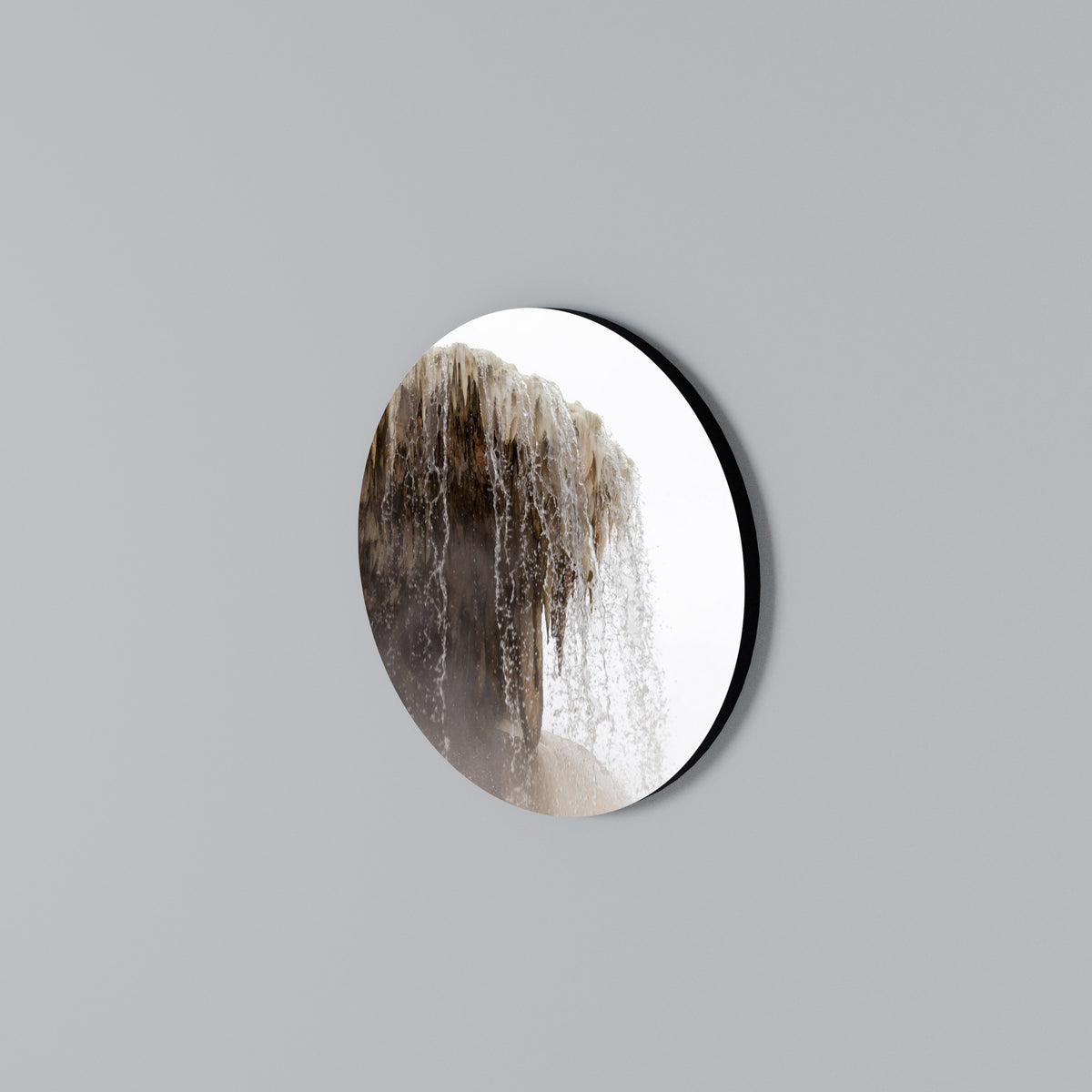 Round Wall Art – MAMMOTH HOT SPRINGS