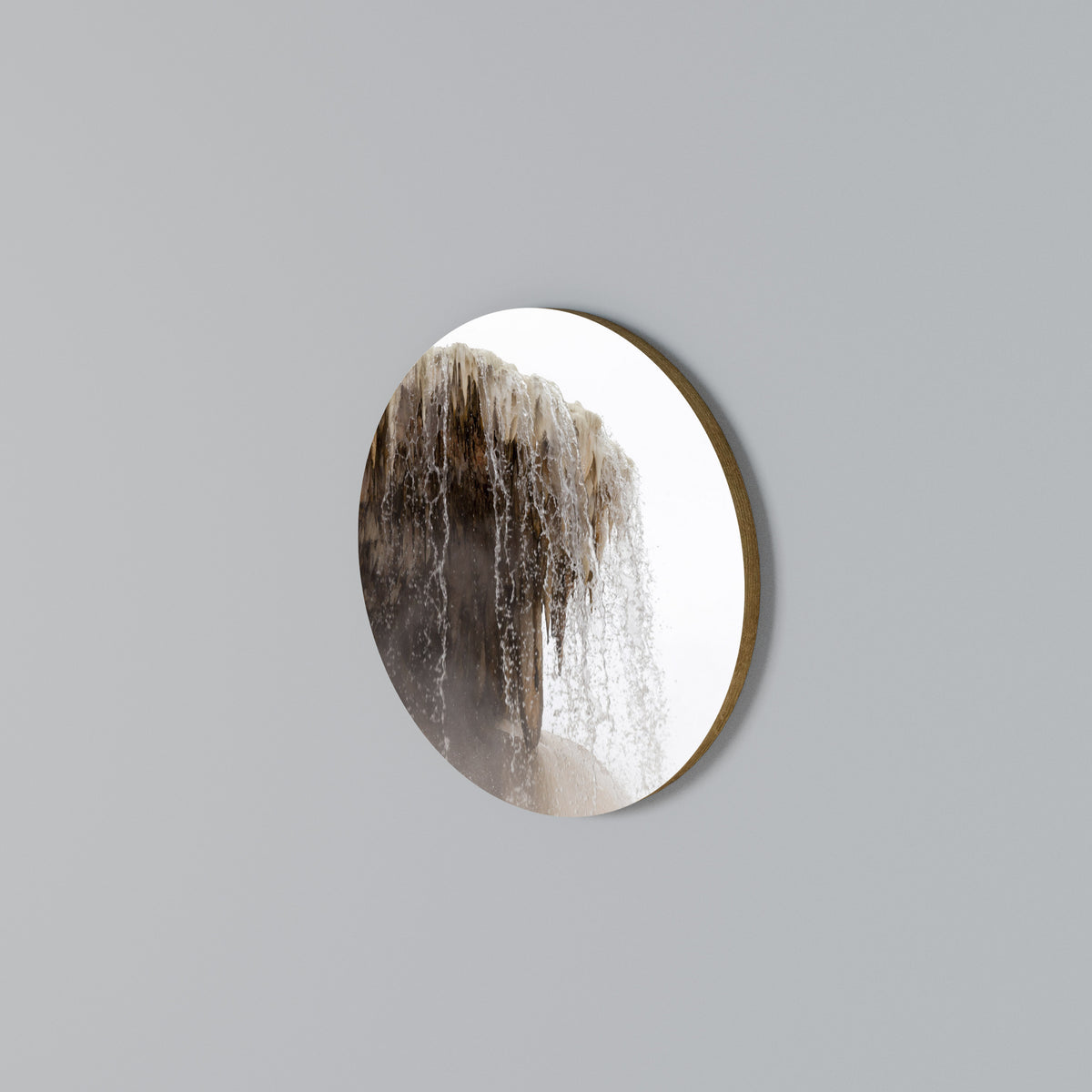 Round Wall Art – MAMMOTH HOT SPRINGS