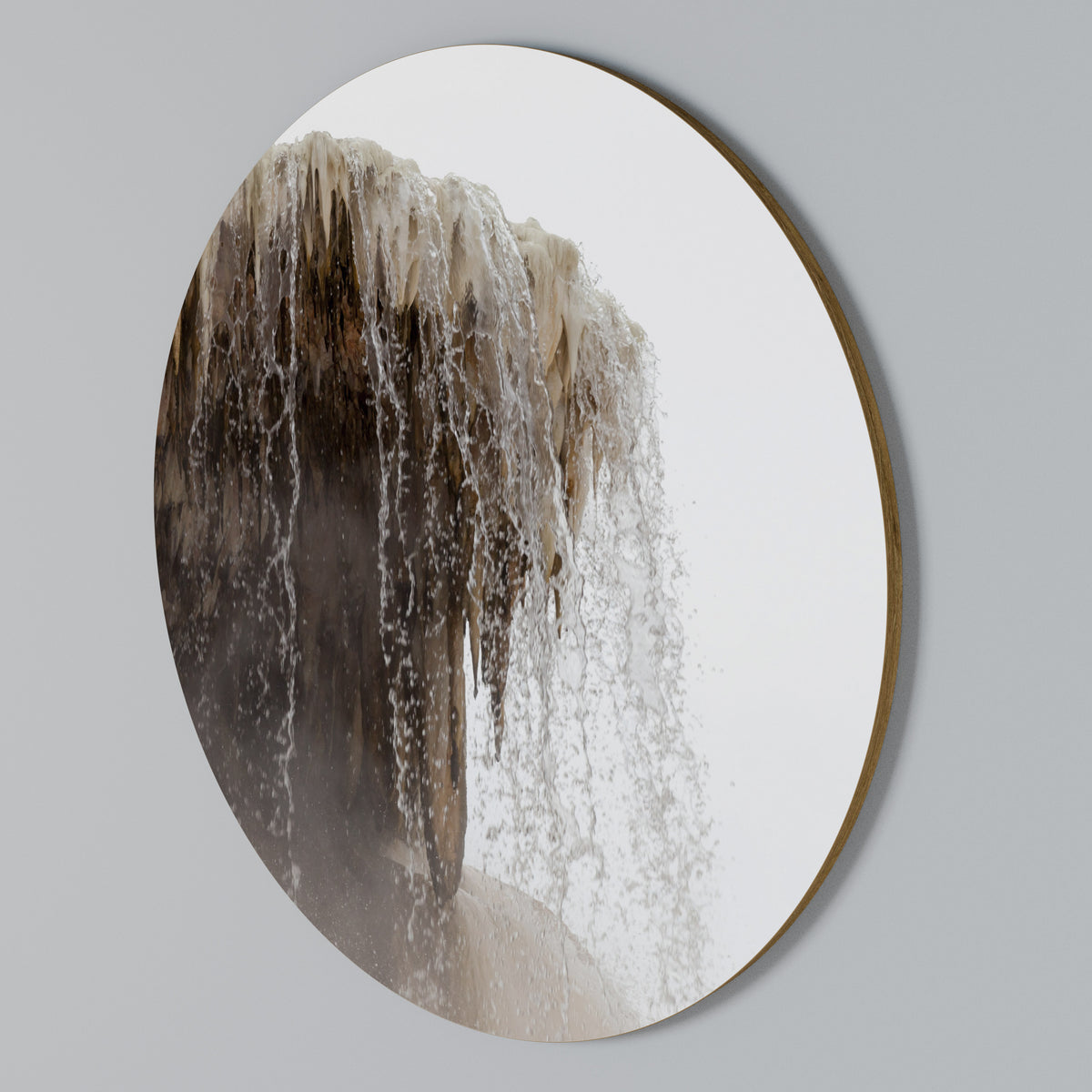 Round Wall Art – MAMMOTH HOT SPRINGS