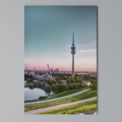 TOWERING DREAMSCAPE Vertical Canvas Print