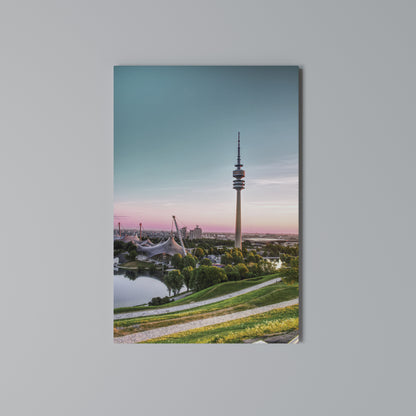 TOWERING DREAMSCAPE Vertical Canvas Print