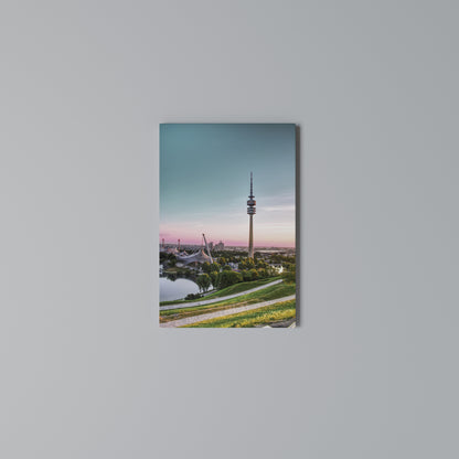 TOWERING DREAMSCAPE Vertical Canvas Print