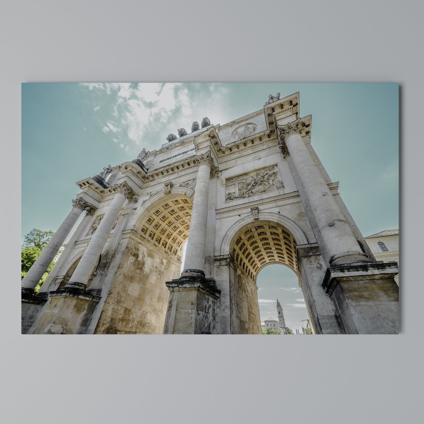 ARCHITECTURAL ELEGANCE Horizontal Canvas Print