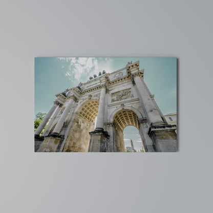 ARCHITECTURAL ELEGANCE Horizontal Canvas Print