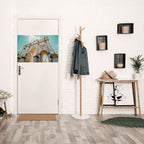 ARKITEKTONISK ELEGANS Horisontell affisch med självhäftande text