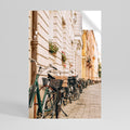 URBAN CYCLE HAVEN Peel and Stick Vertical Poster