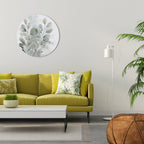 DELIGHTFUL EUCALYPTUS Round Wall Art