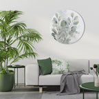 DELIGHTFUL EUCALYPTUS Round Wall Art