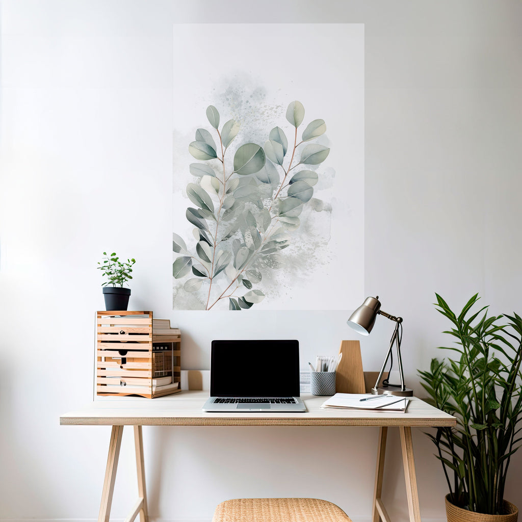 Härlig eukalyptus, självhäftande vertikal poster
