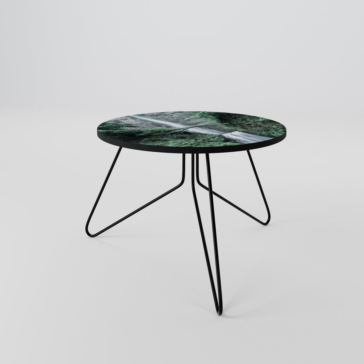 MYSTICAL WATERSCAPE BRIDGE Coffee Table