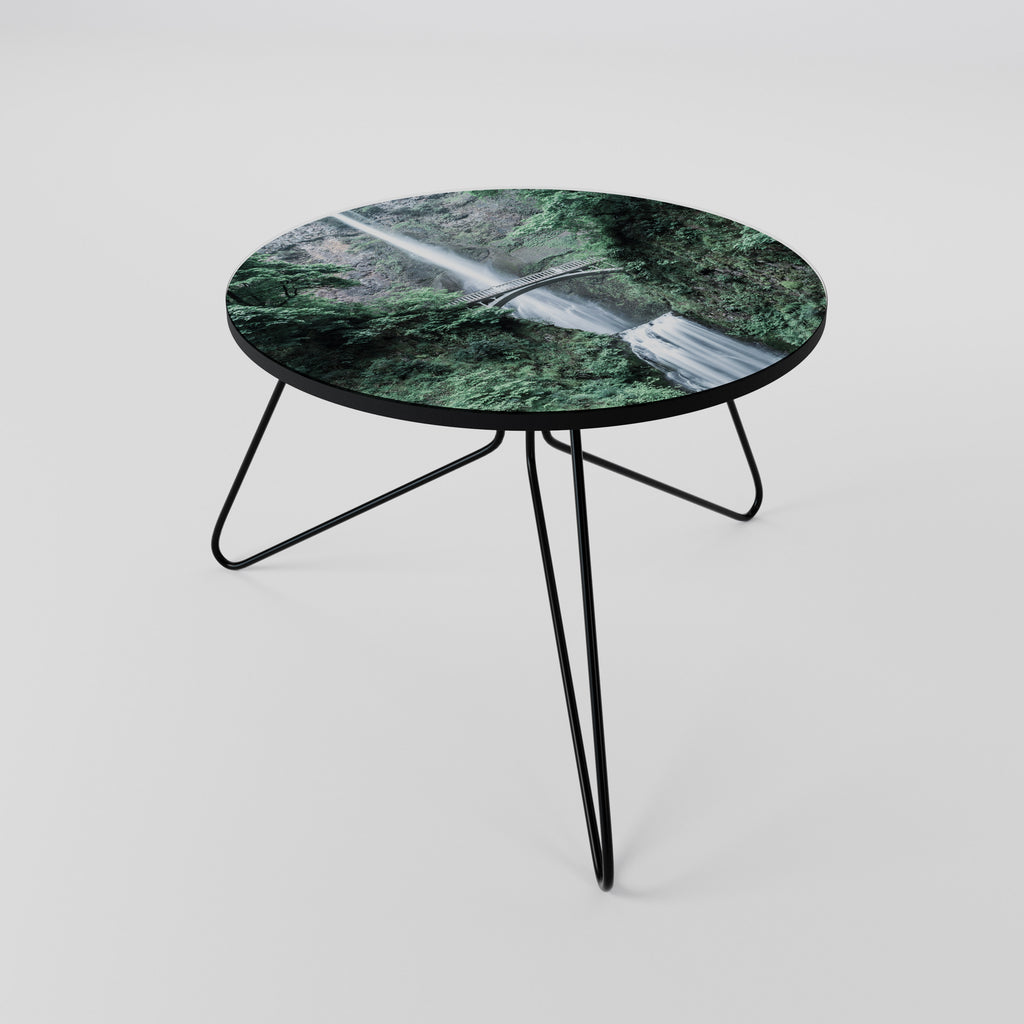 MYSTICAL WATERSCAPE BRIDGE Coffee Table