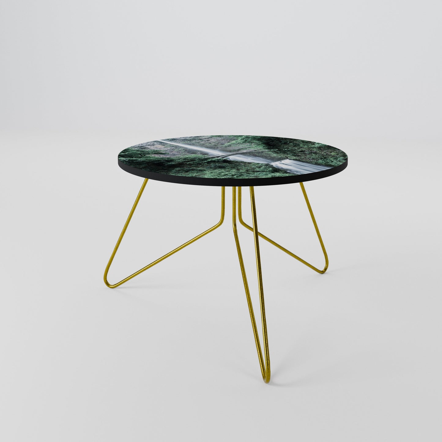 MYSTICAL WATERSCAPE BRIDGE Coffee Table 60