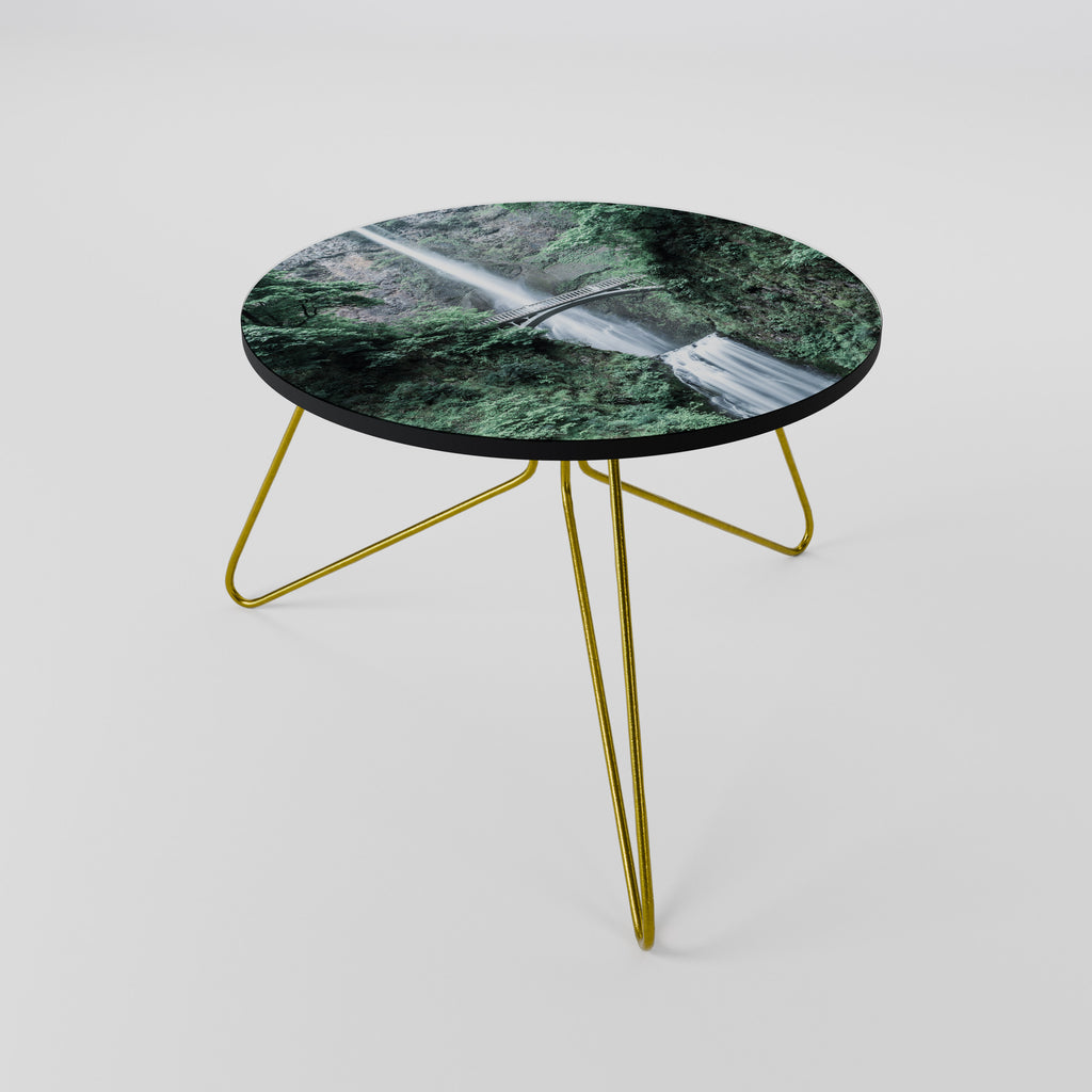 MYSTICAL WATERSCAPE BRIDGE Coffee Table