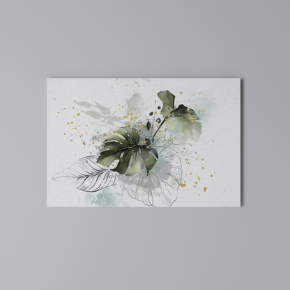 VIVID LEAF SYMPHONY Horizontal Canvas Print