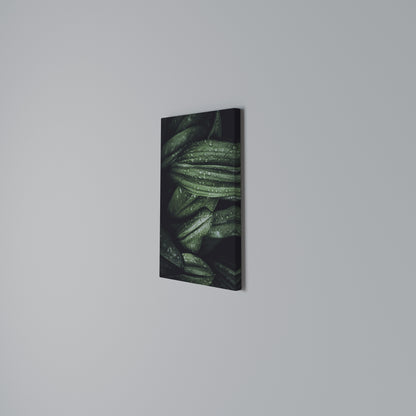 LUSH DROPLET DANCE Vertical Canvas Print
