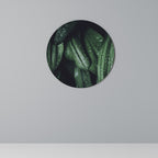 LUSH DROPLET DANCE Round Wall Art