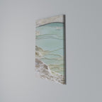 AQUAMARINE WHISPERS Vertical Canvas Print