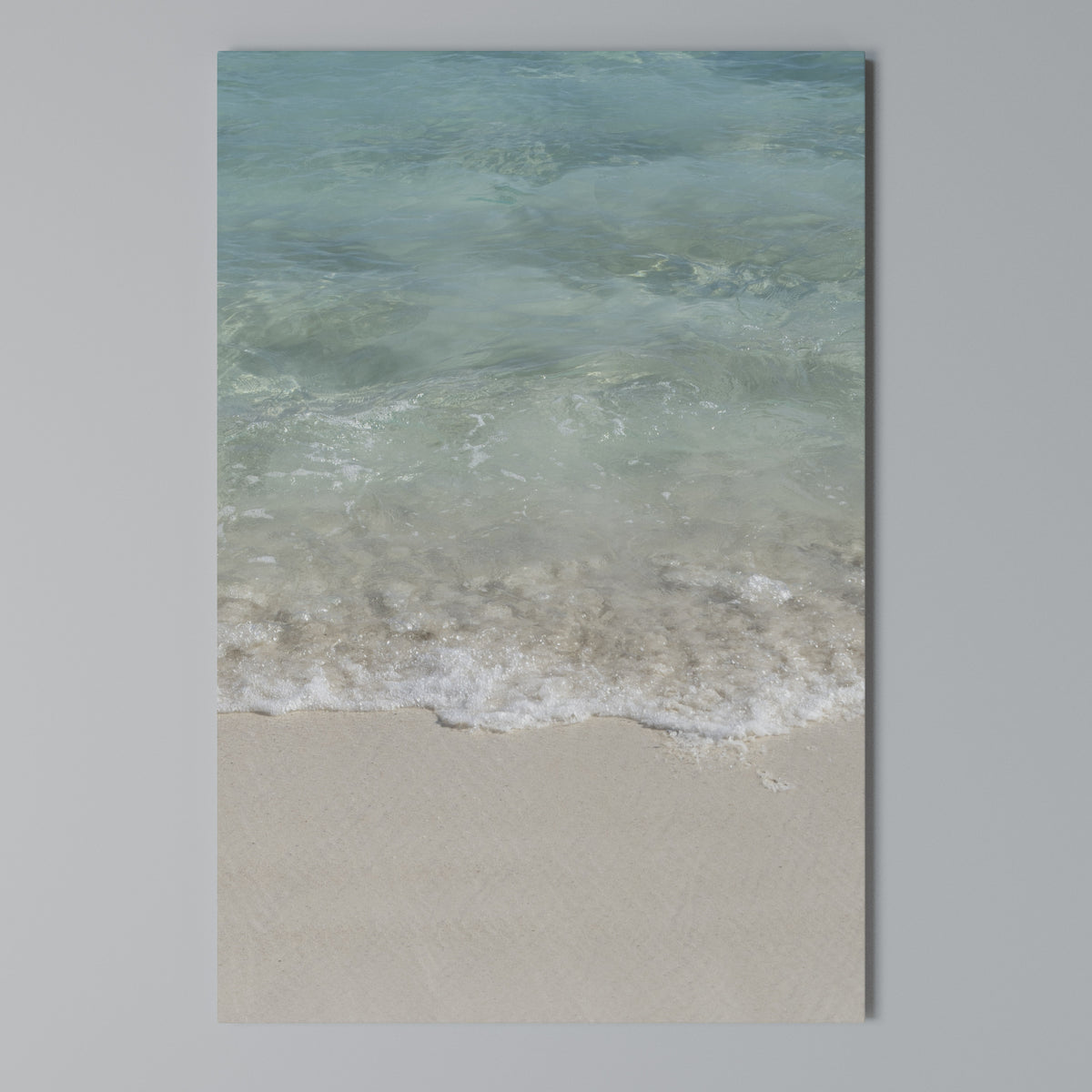 SERENITY BY THE SHORE Vertical Canvas Print