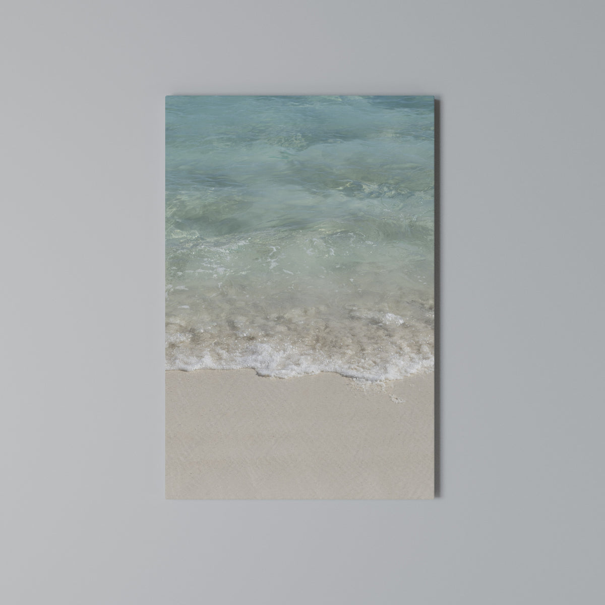 SERENITY BY THE SHORE Vertical Canvas Print