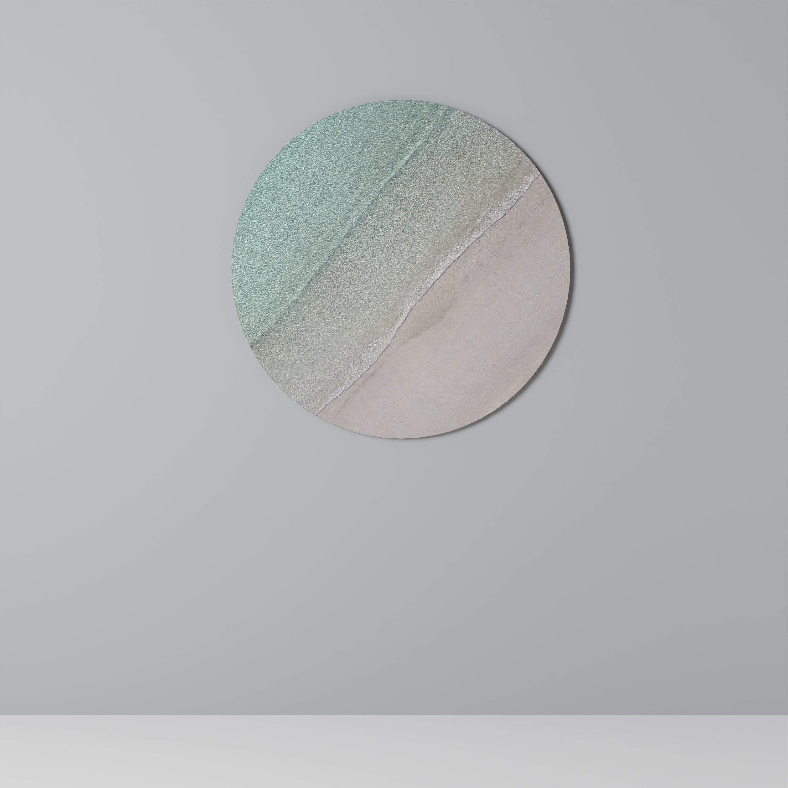 KUSTLAGNA KONSTNÄR Rund väggkonst