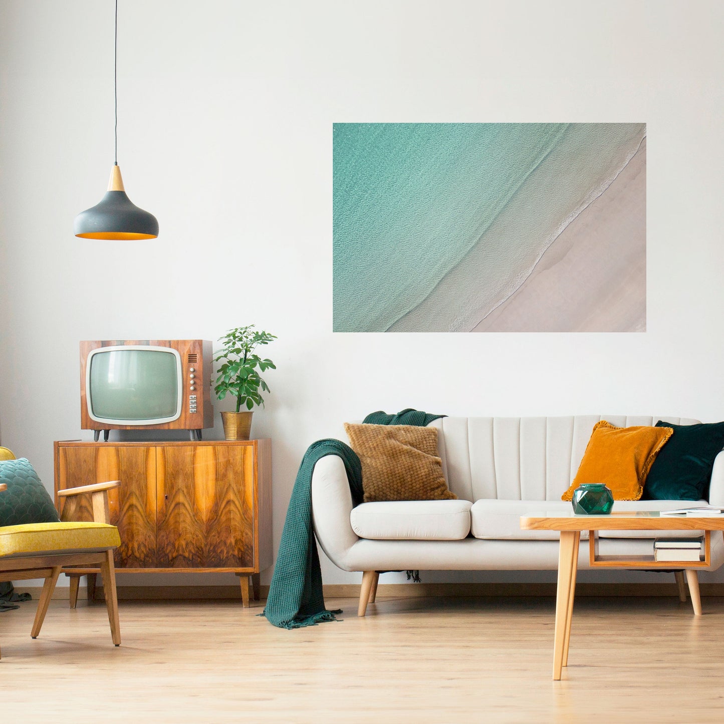 KUSTLAGNA ARTISTRY Horisontell poster med självhäftande text