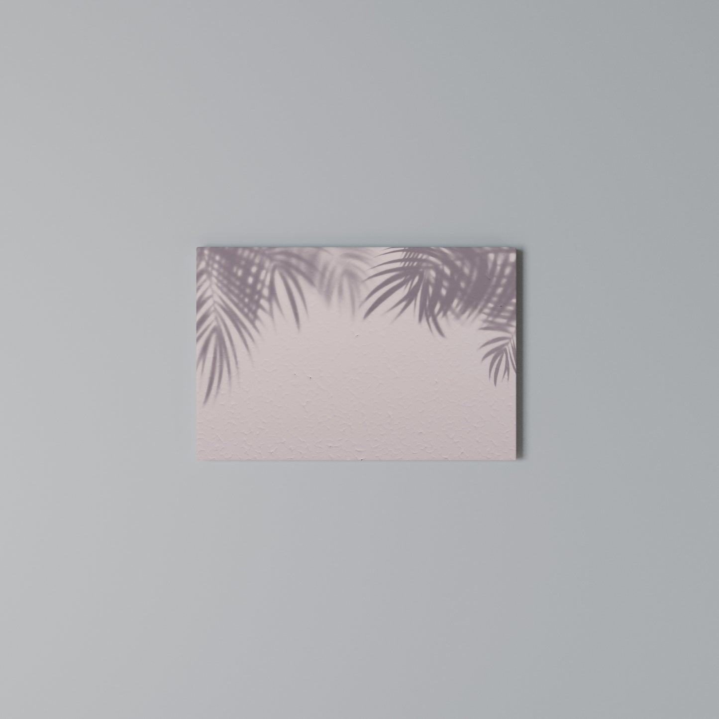 PALM SHADOWS DANCE Horizontal Canvas Print