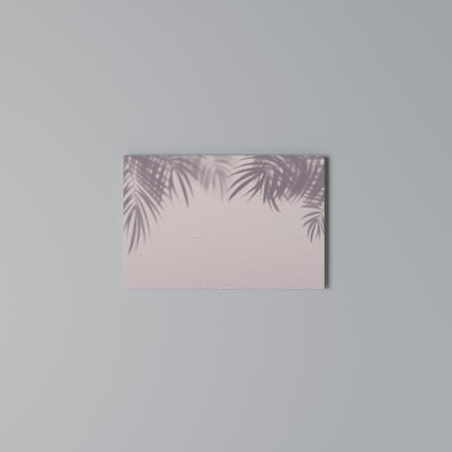 PALM SHADOWS DANCE Horizontal Canvas Print