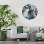 POPINJAY LOOK Round Wall Art