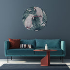 POPINJAY LOOK Round Wall Art