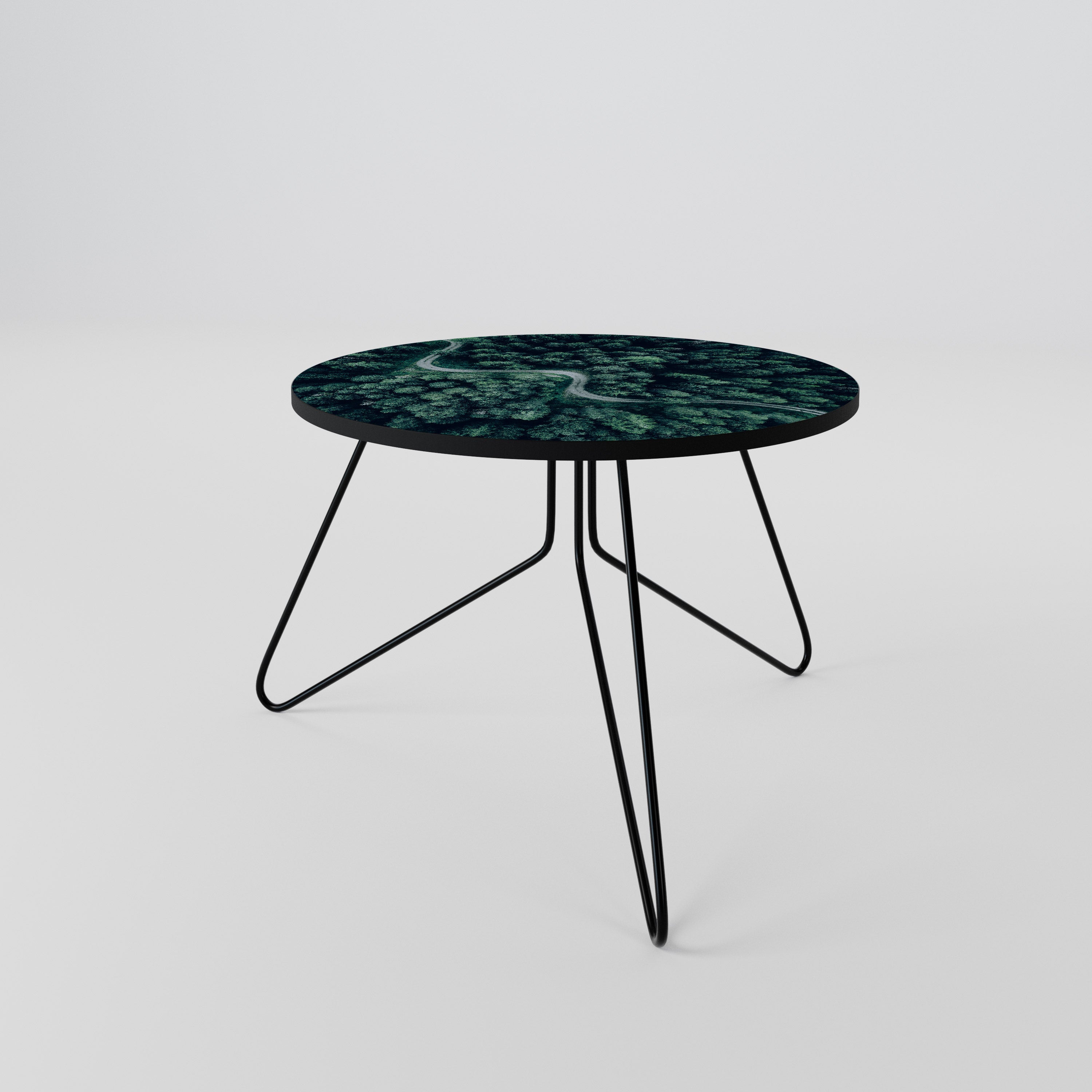 FORESTED SERPENTINE ROUTE Coffee Table