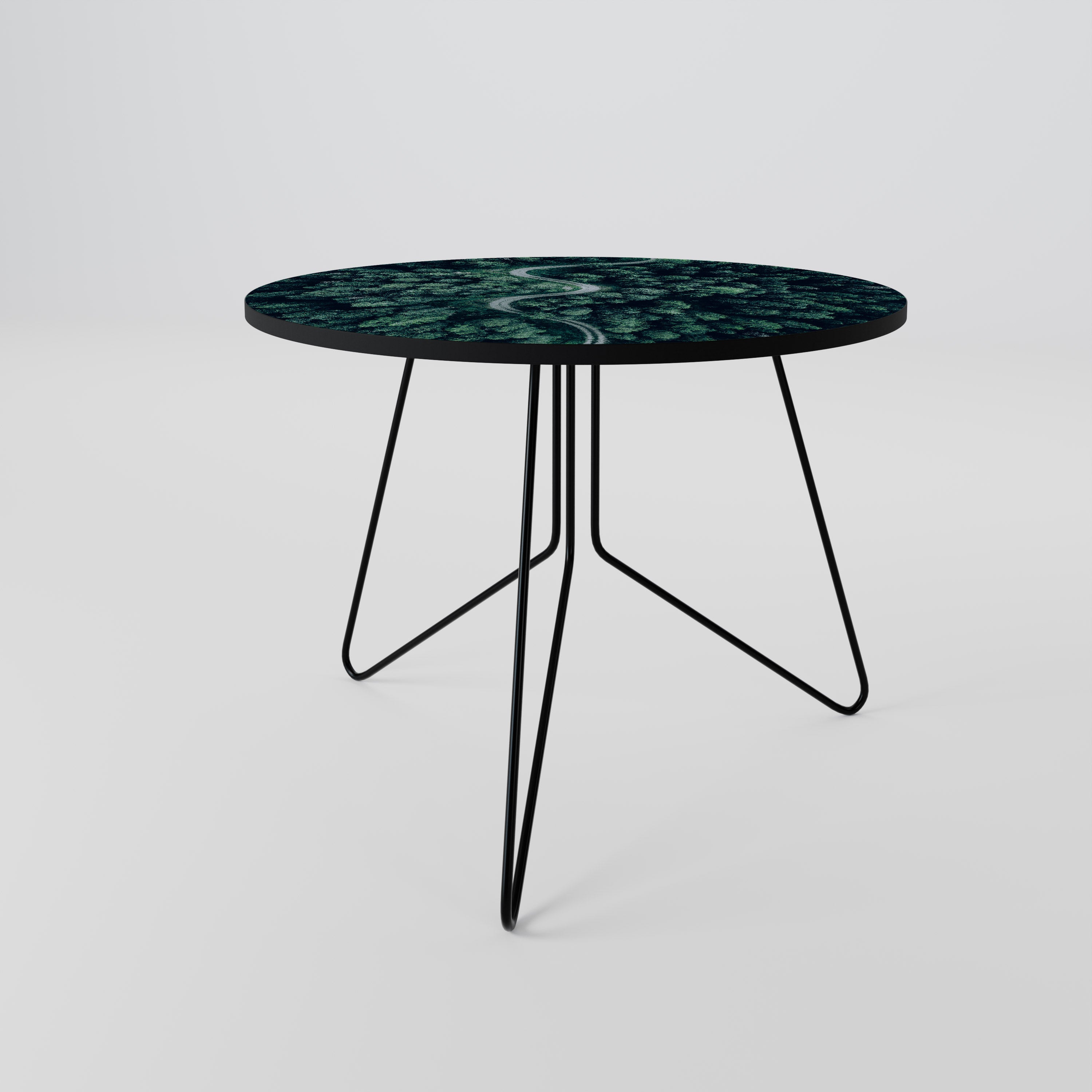 FORESTED SERPENTINE ROUTE Coffee Table