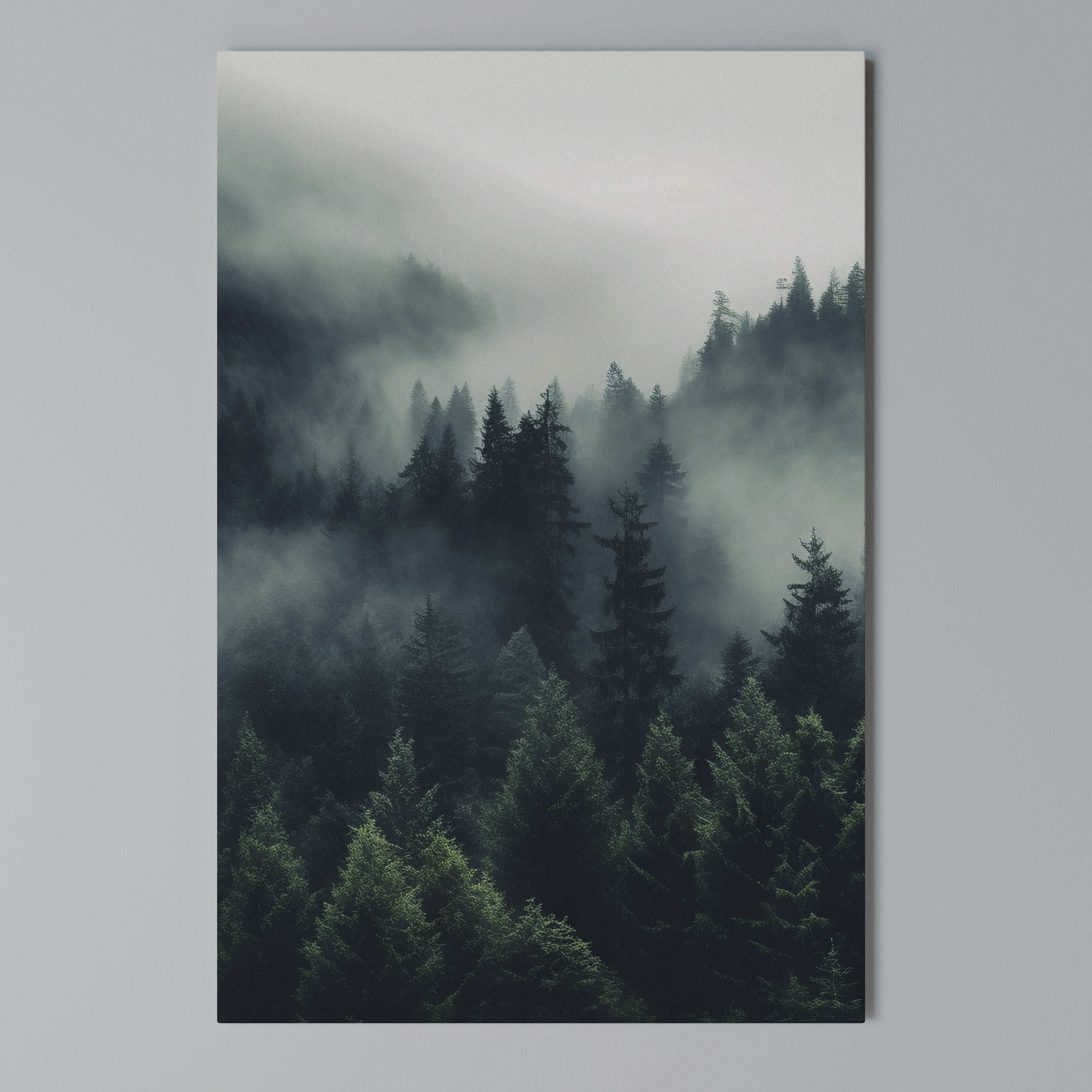 MYSTICAL FOREST WHISPERS Vertical Canvas Print