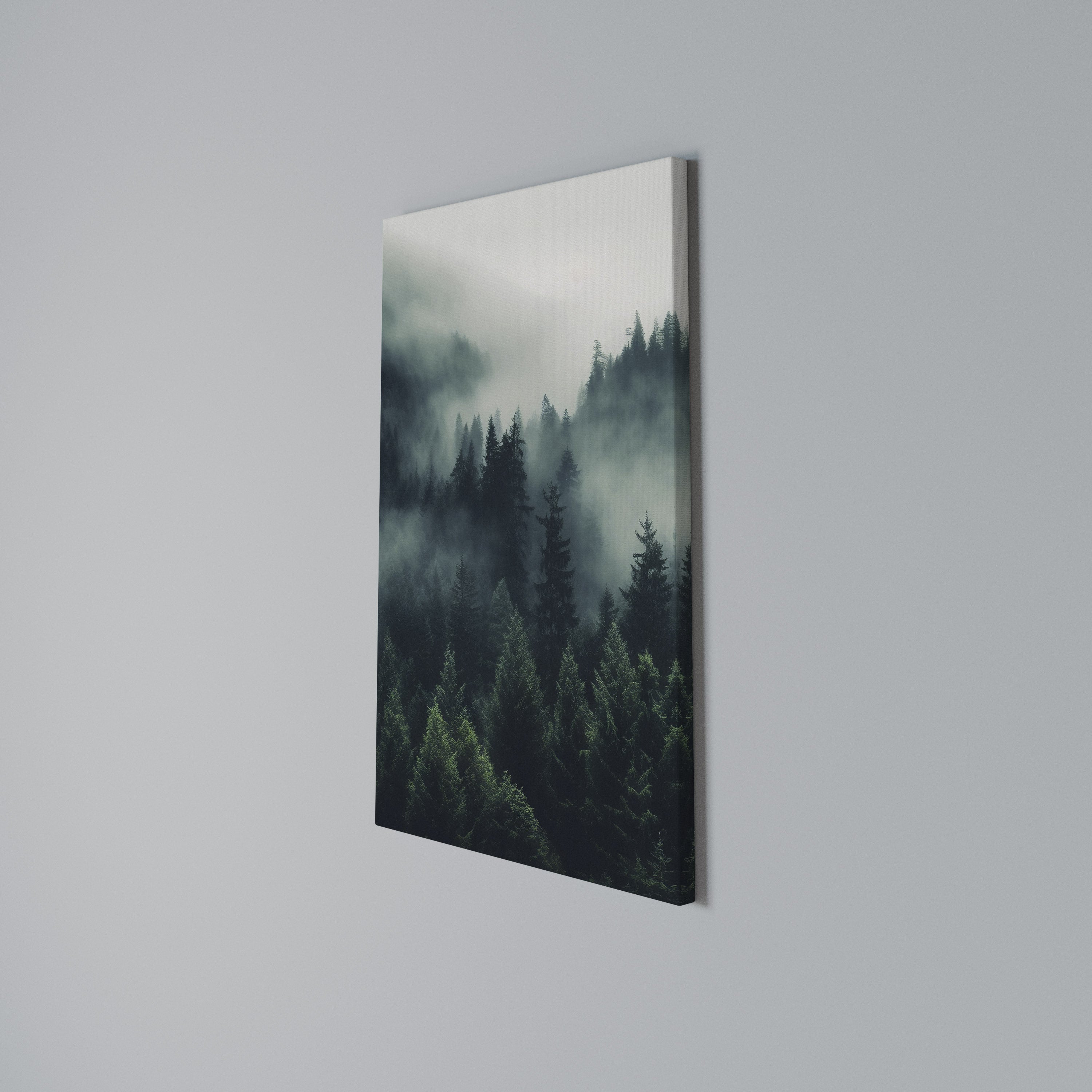 MYSTICAL FOREST WHISPERS Vertical Canvas Print