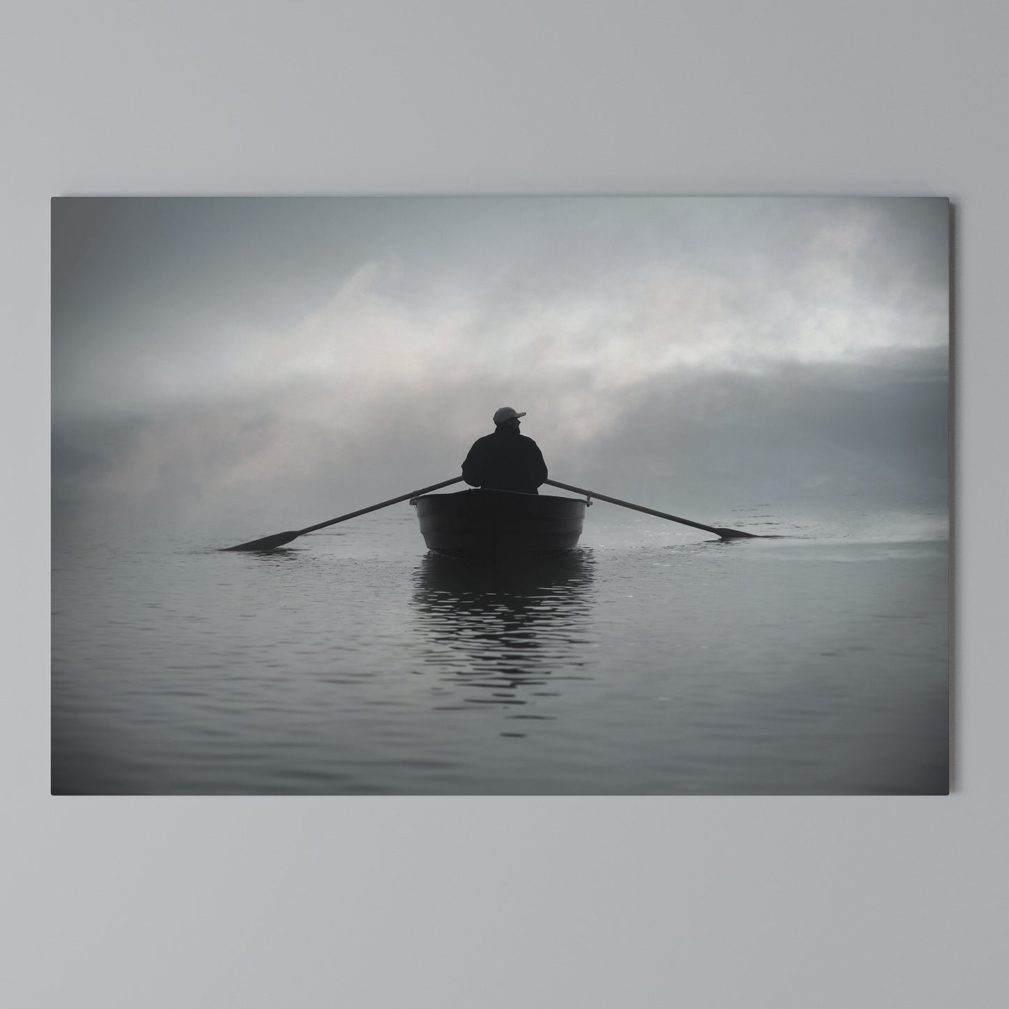 SAIL INTO THE UNKNOWN Horizontal Canvas Print