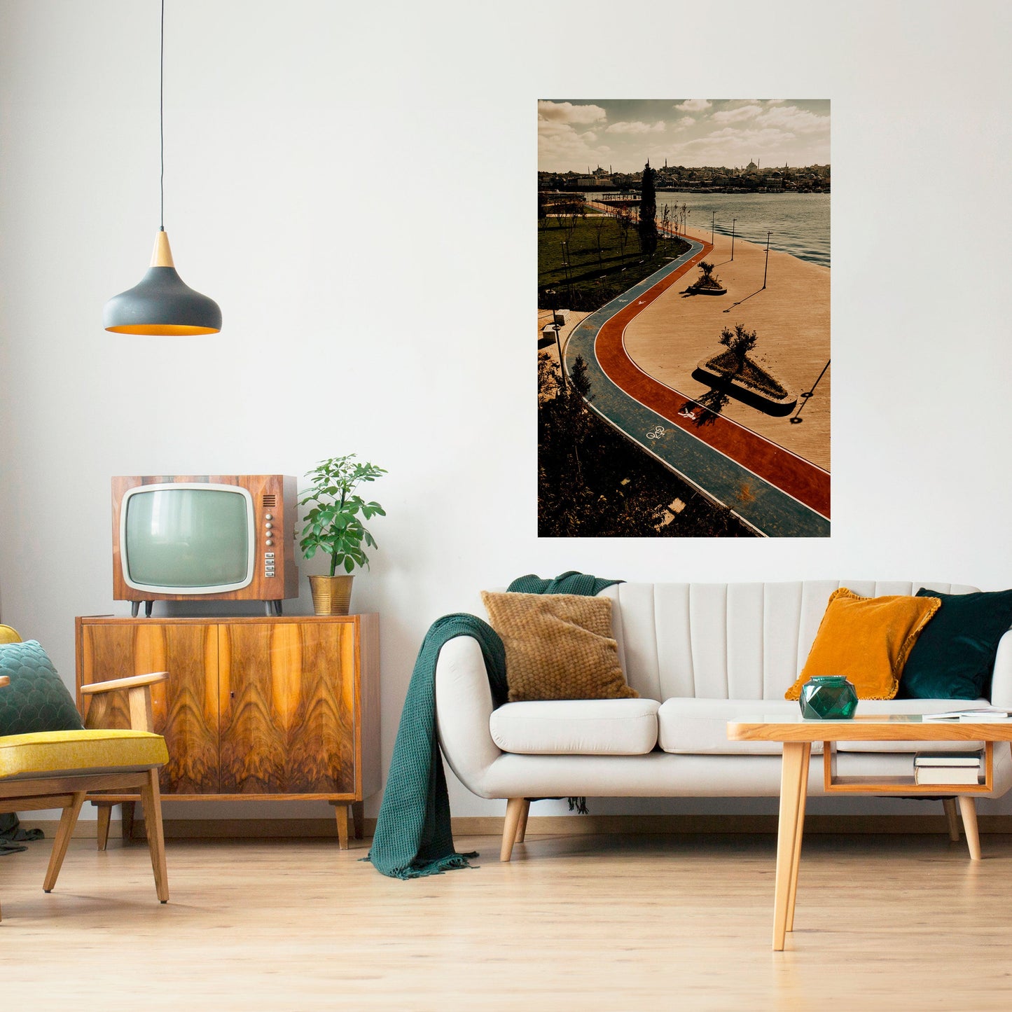 UTFORSKNINGENS FÄRGER Vertikal poster med självhäftande papper