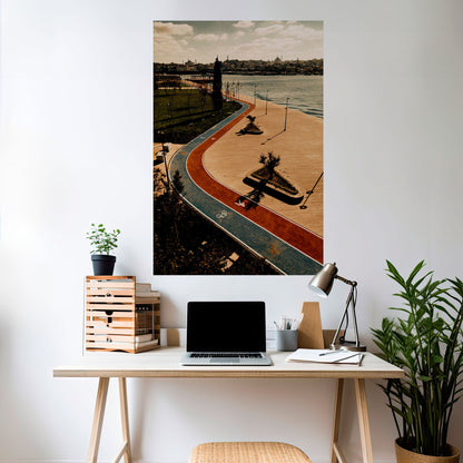UTFORSKNINGENS FÄRGER Vertikal poster med självhäftande papper
