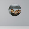 HARMONY OF BOATS Round Wall Art