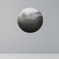 AUTUMNAL HAZE Round Wall Art