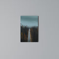 SERENE ROADWAY ESCAPE Vertical Canvas Print