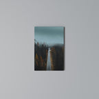 SERENE ROADWAY ESCAPE Vertical Canvas Print
