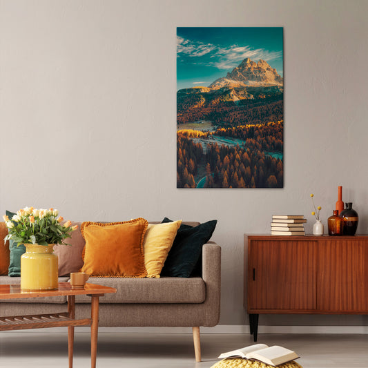 DREAMLAND ESCAPE Vertical Canvas Print