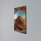 THE CANYON'S WHISPER Vertical Canvas Print